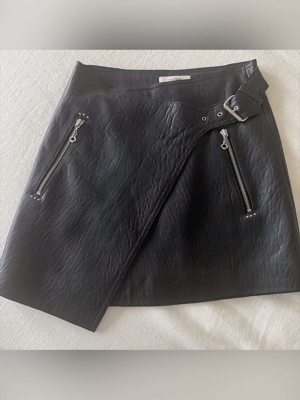 Isabel Marant Leather mini skirt
